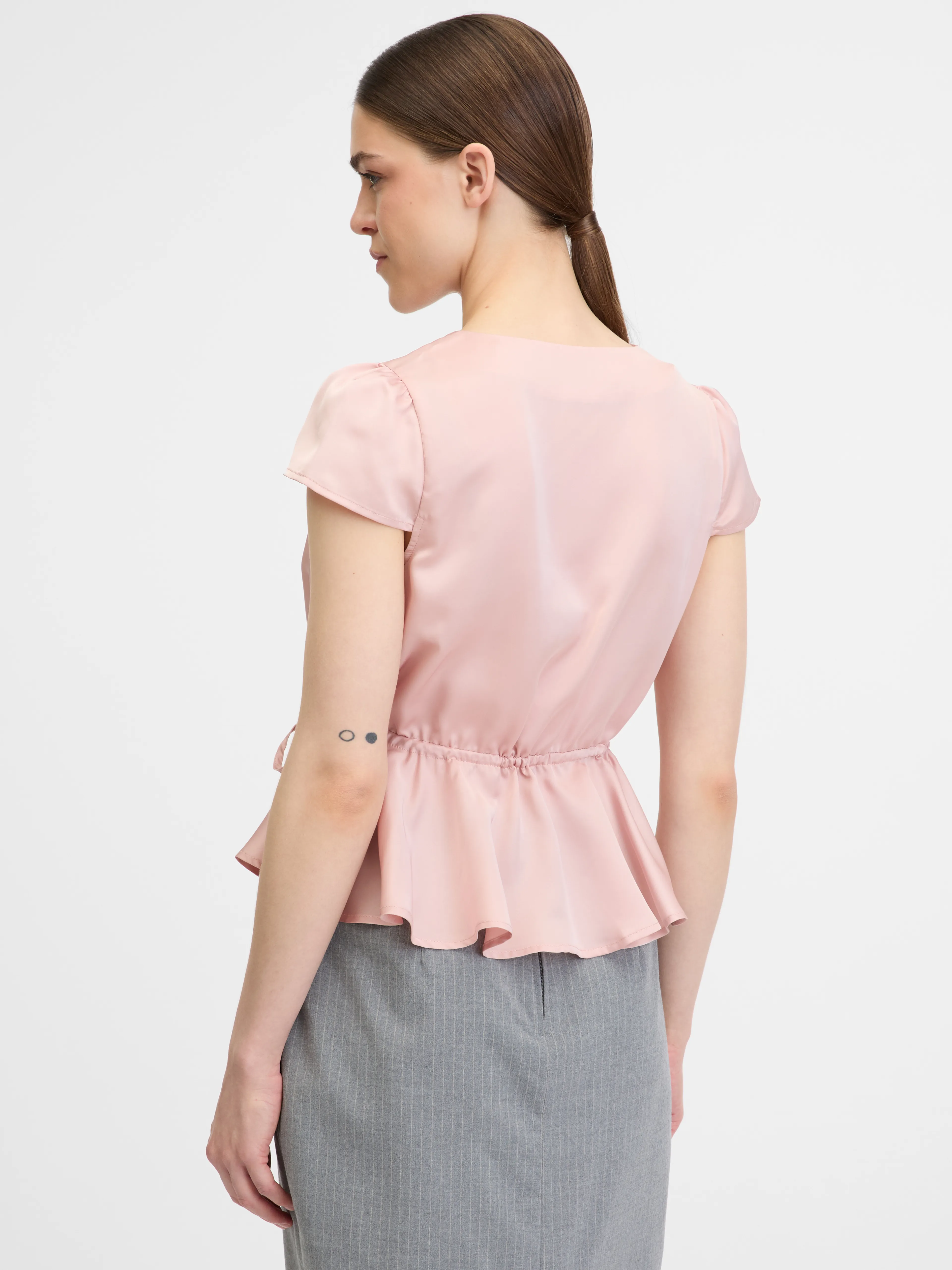 Hellrosa Bluse ORSAY