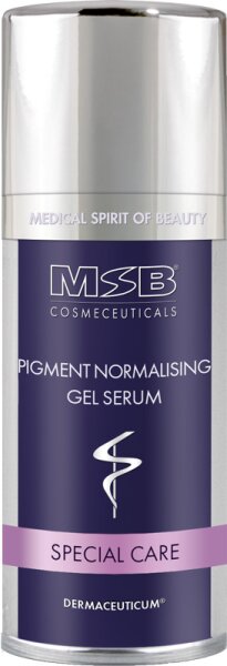 MSB Cosmeceuticals Special Care Pigment Normalizing Gel Serum Gesichtsserum