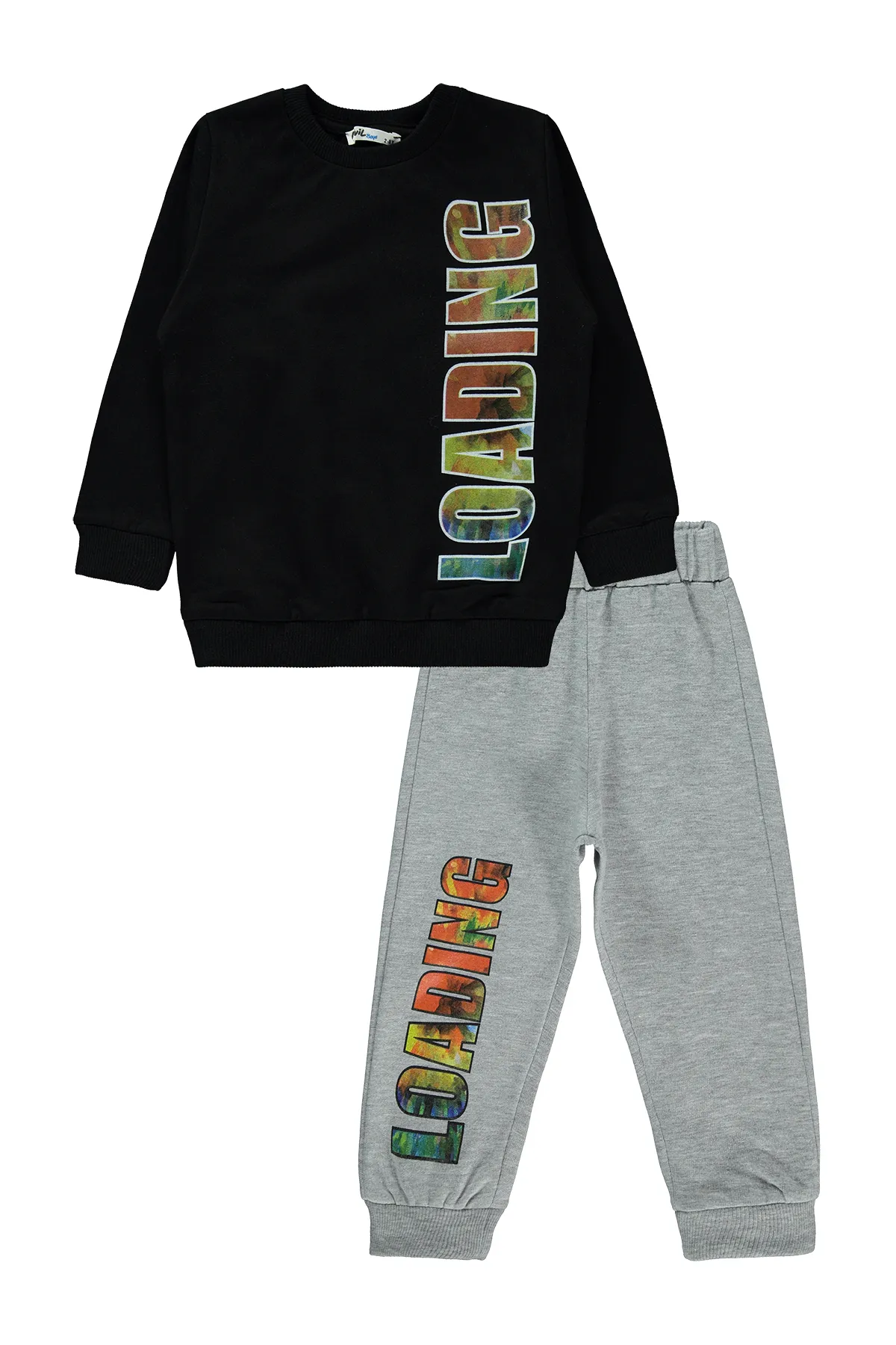 Civil Boys  Jungen-Trainingsanzug-Set, 2–5 Jahre, Schwarz