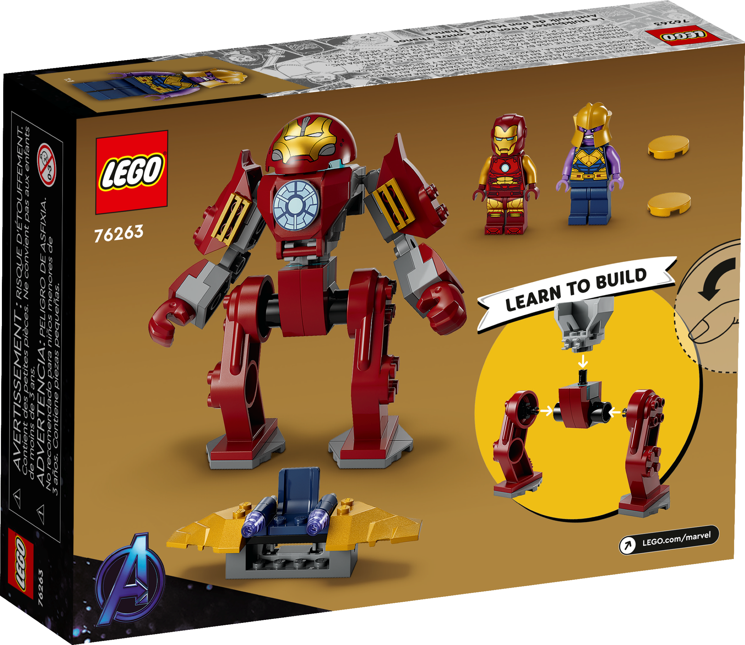 Iron Man Hulkbuster vs. Thanos  76263