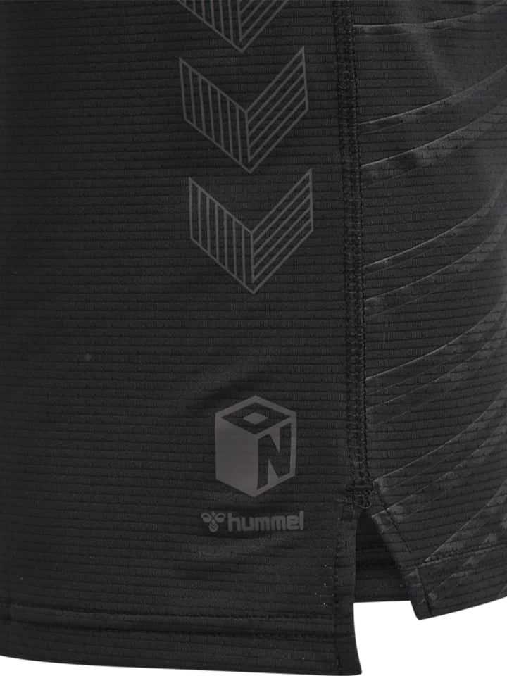 Hummel Hummel T-Shirt Hmlongrid Kinder in JET BLACK/FORGED IRON günstig kaufen