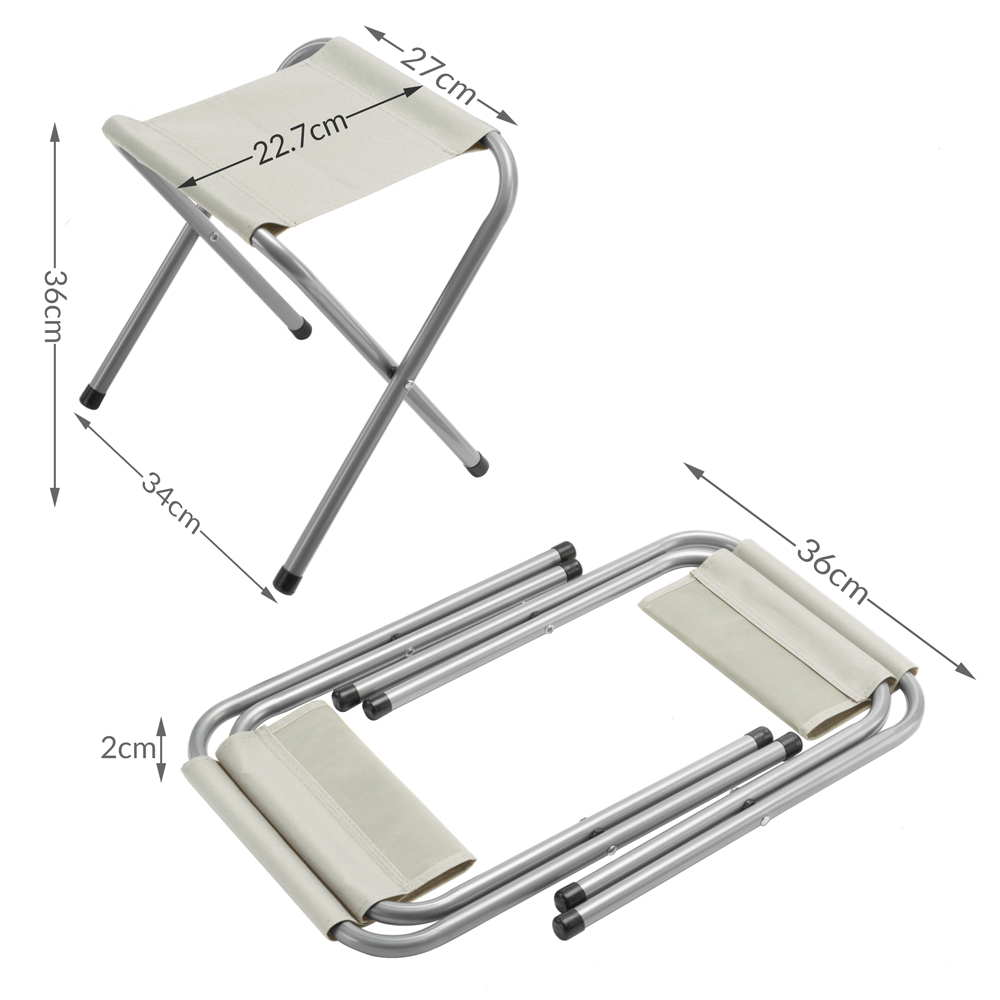 Casaria Campingsitzgruppe Alu MDF 5tlg Tisch: 120x60x55/62/70cm cm Bank: 65 60 x 60cm weiß