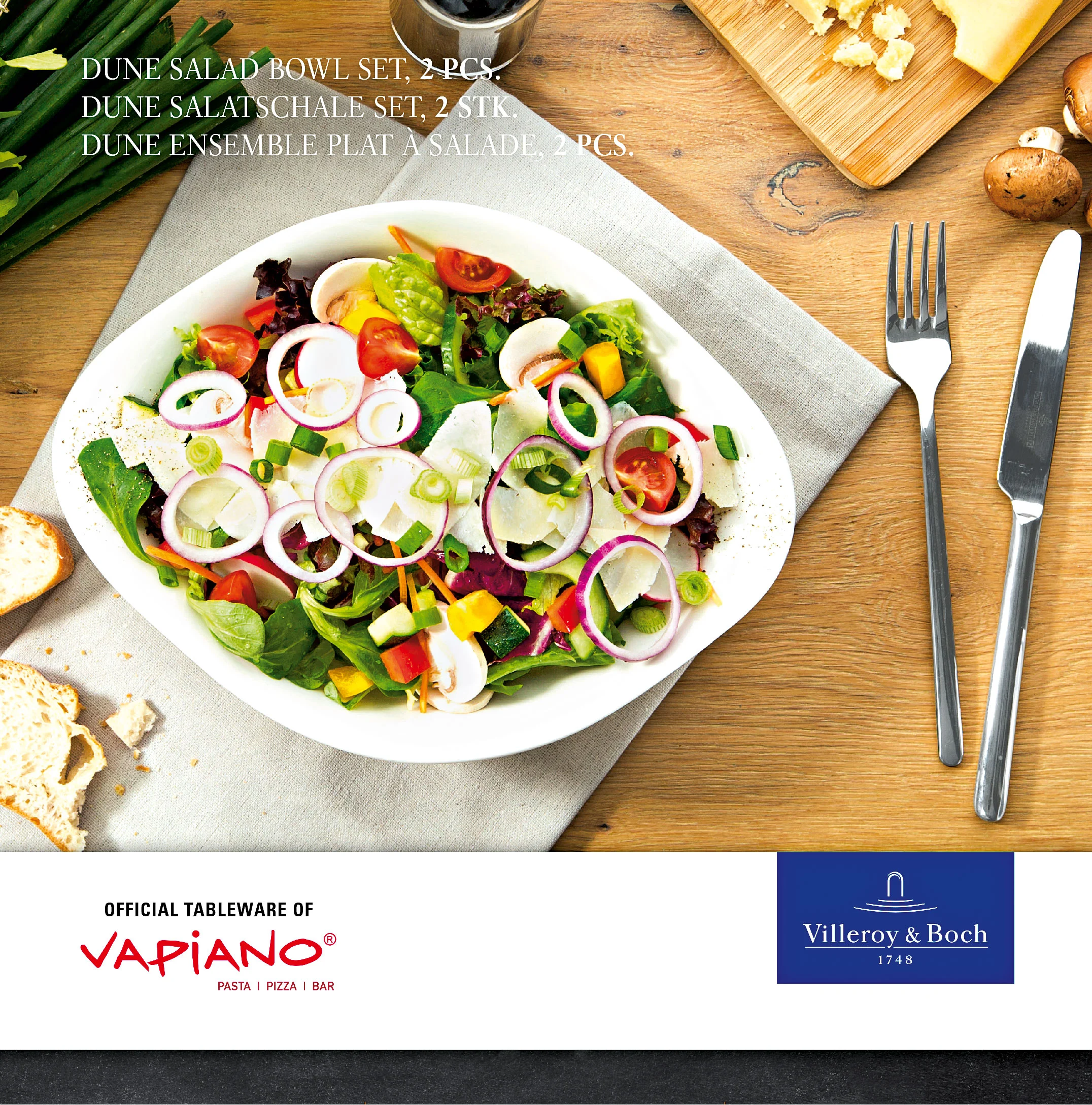 Villeroy & Boch2er Salatschale 21cm