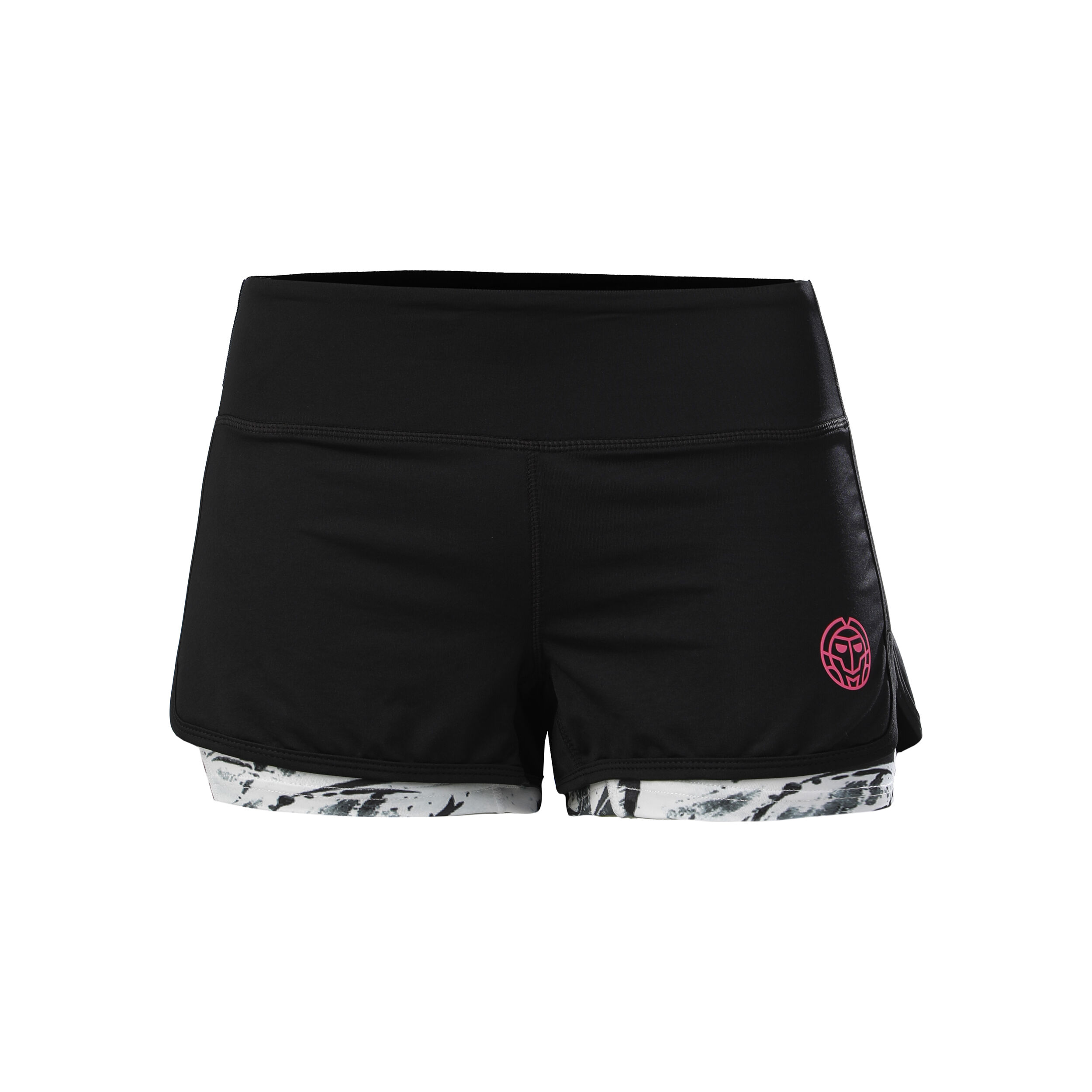 Chidera Tech 2in1 Shorts Special Edition Damen - Schwarz, Weiß