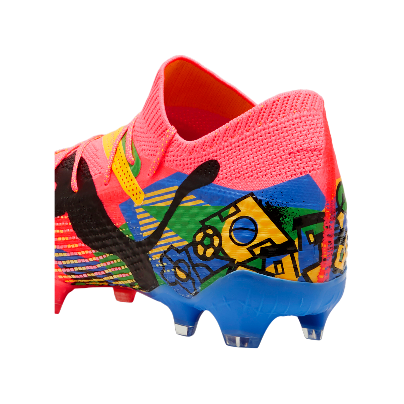 PUMA FUTURE 7 Ultimate NJR FG/AG Pink Schwarz F01