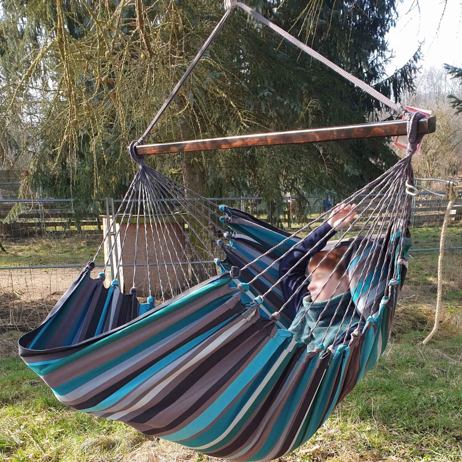 HOPLO Hängestuhl, Hergestellt unter fairen Bedingungen!