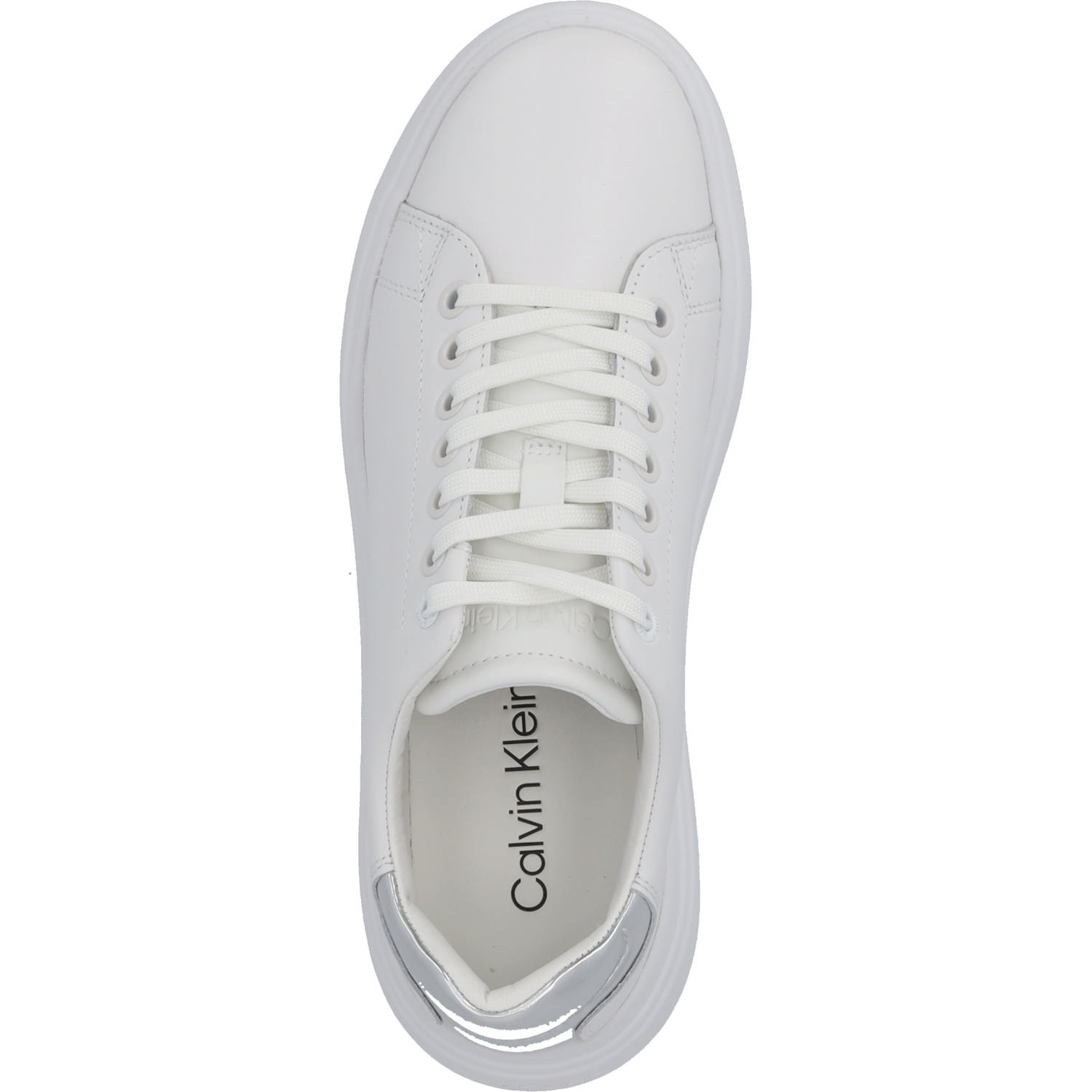 Calvin Klein HW0HW02005, Schnürschuhe, Damen, Weiß
