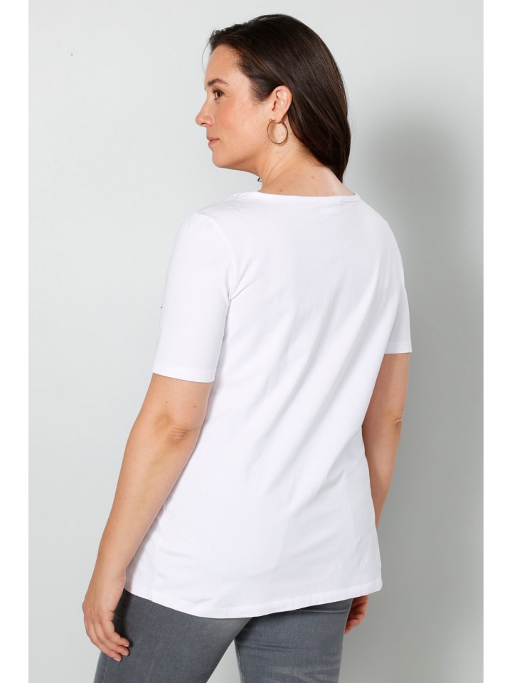 MIAMODA Shirt in weiß günstig kaufen