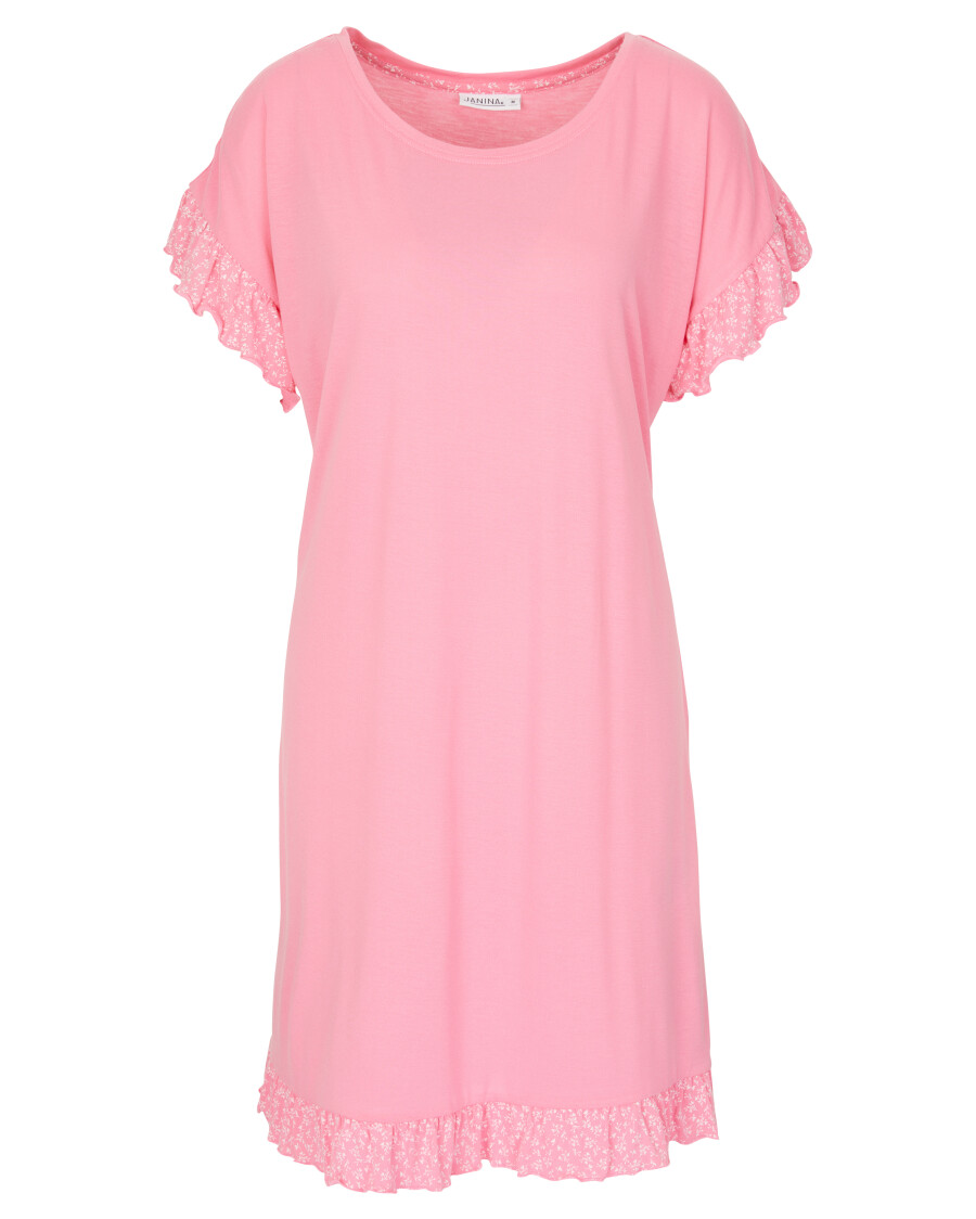 Bigshirt mit Rüschen