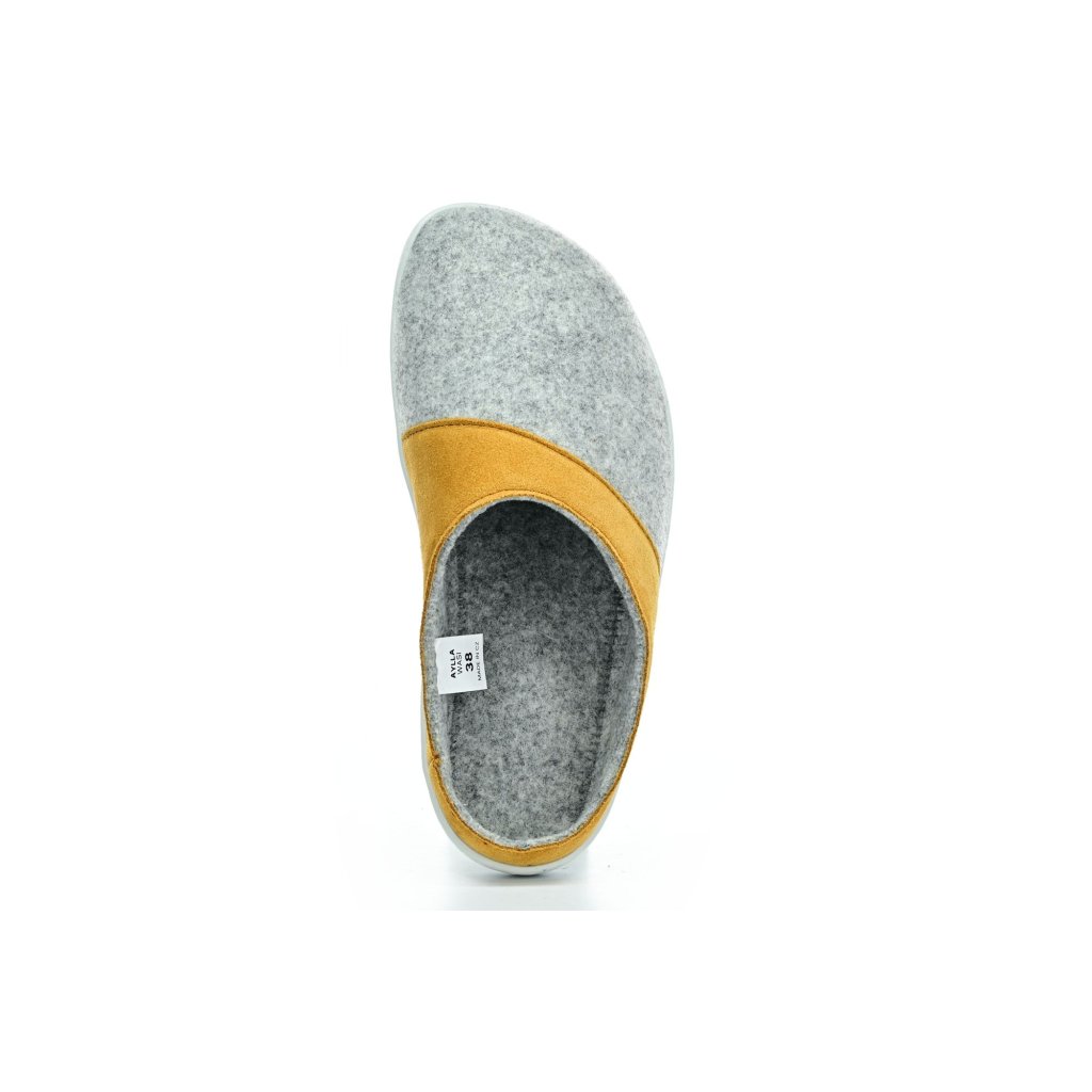 Aylla Shoes Wasi Yellow Barfuß Pantoffeln
