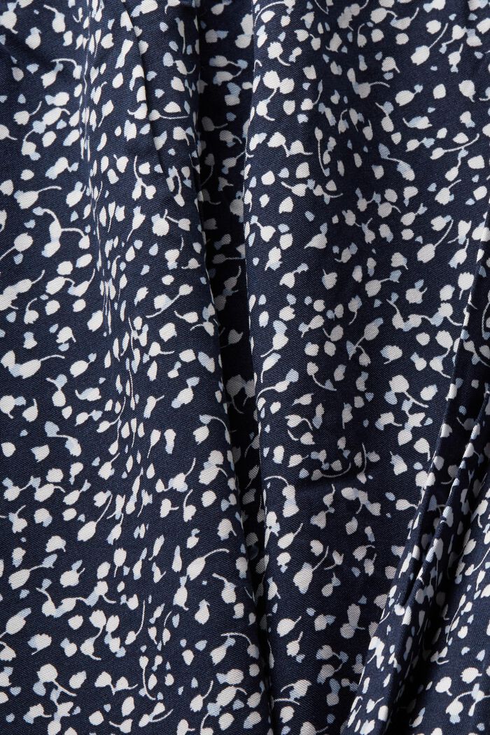 Bluse mit rundem Ausschnitt