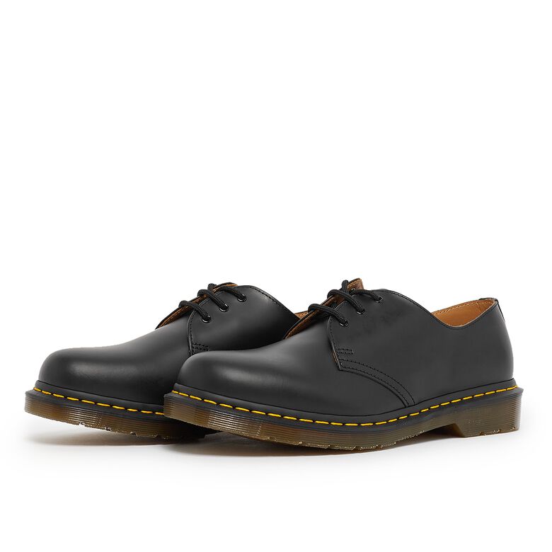 Dr. Martens 3 Eye Shoe Black Smooth