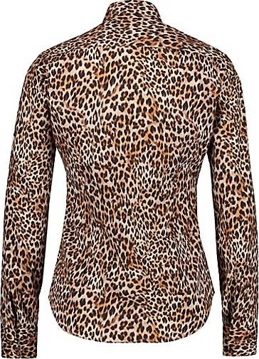 ETERNA Damen Bluse Slim Fit Langarm
