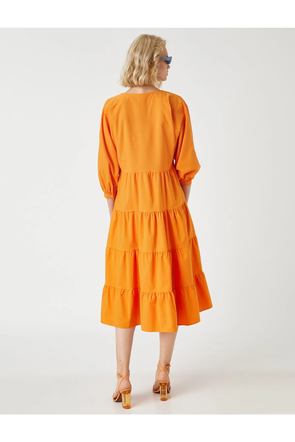 Koton  Übergroßes Midikleid