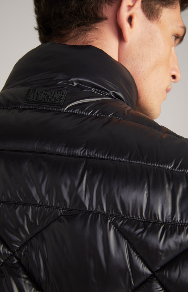 Nylon-Steppweste Vanor in Schwarz