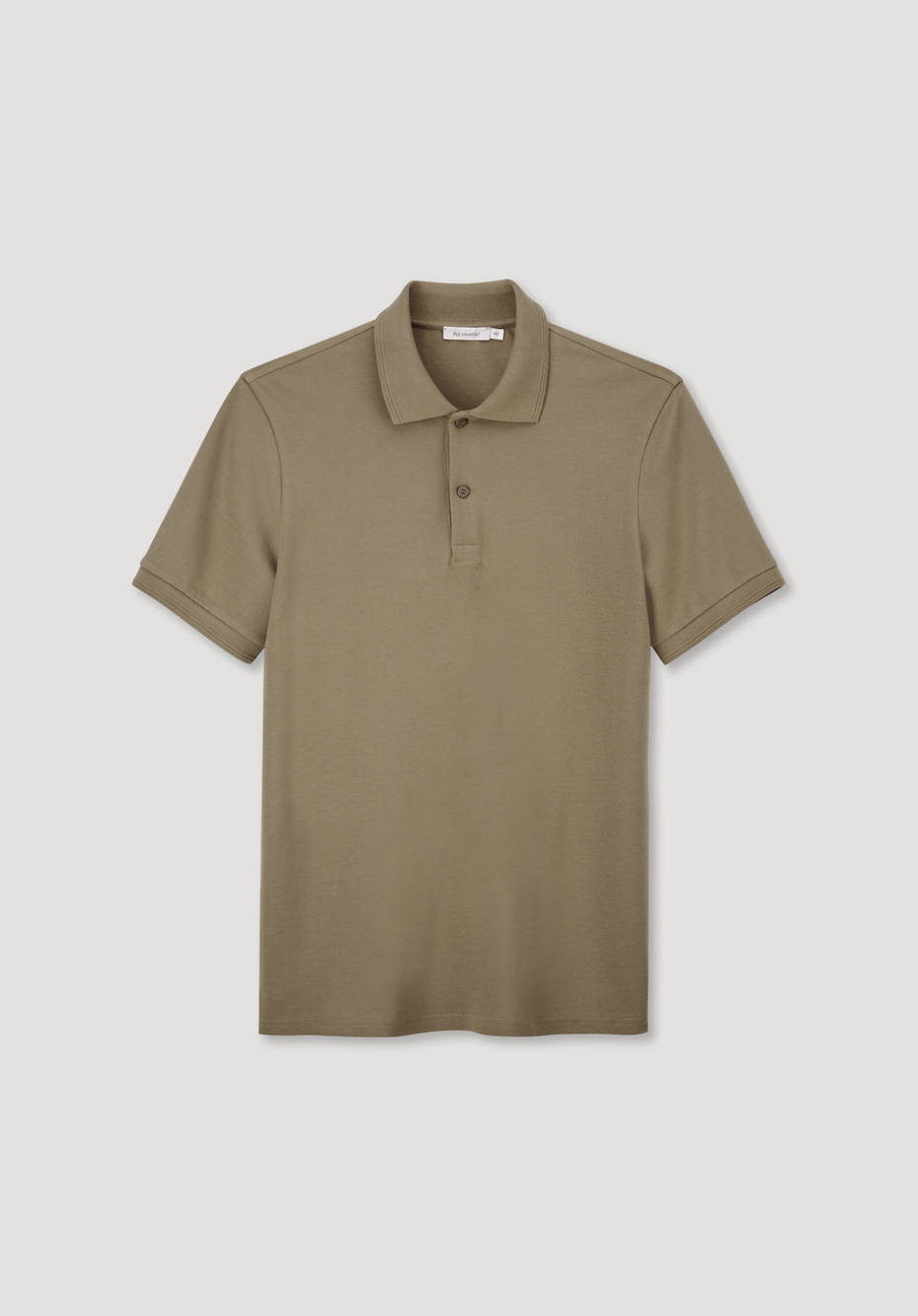 Poloshirt Zwirnjersey aus reiner Bio-Baumwolle