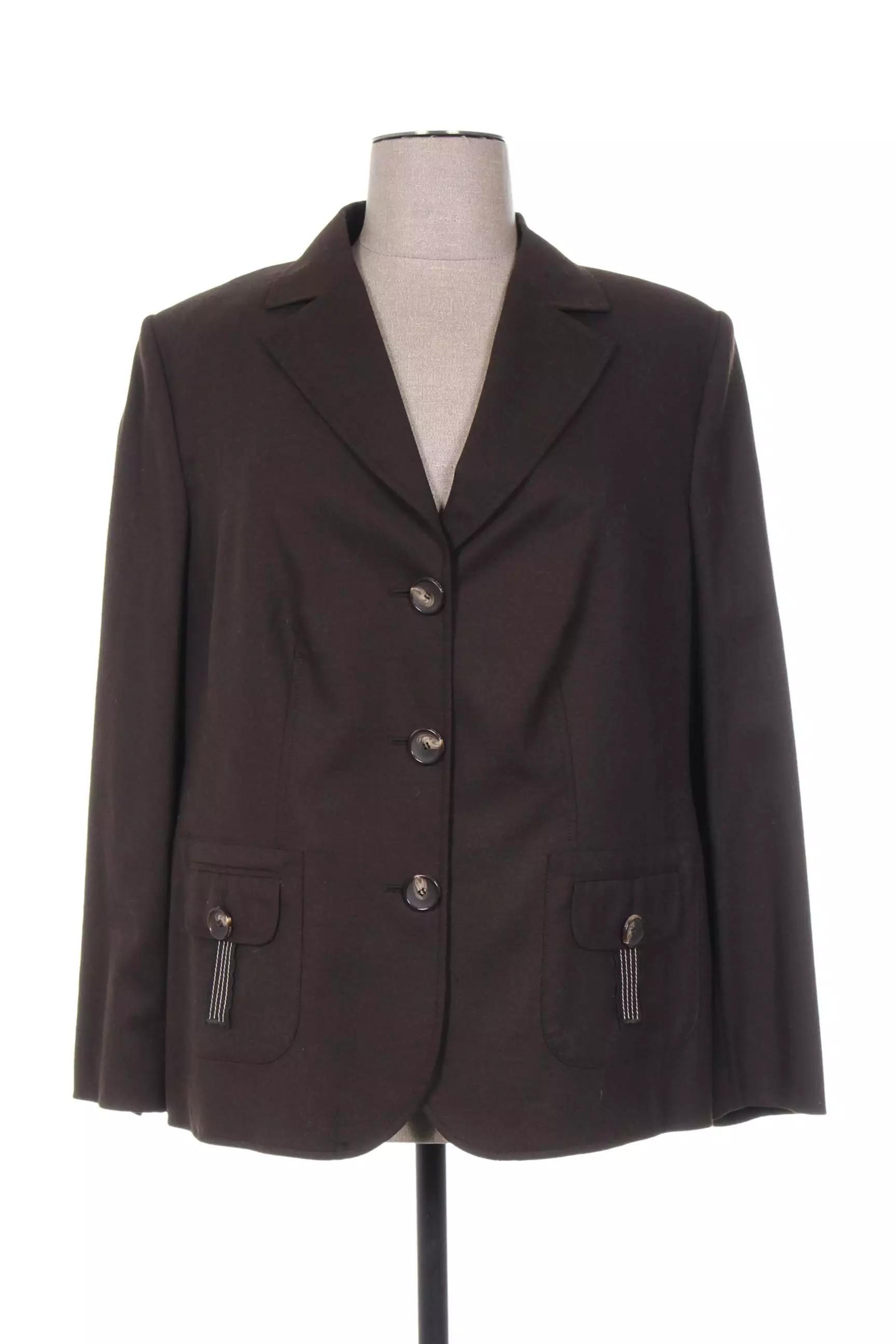 Frank Walder Vestecasual Femme couleur marron