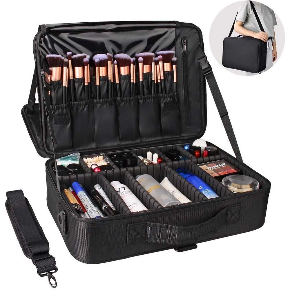 Sarfly Beautycase Kosmetiktasche Große Tragbare