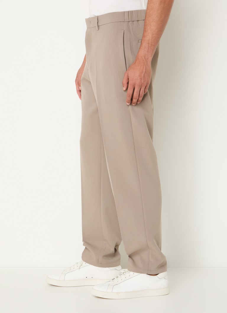 Pantaloni slim fit Emporio Armani cu buzunare laterale