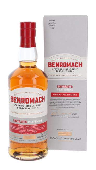 Benromach Peat Smoke Sherry Finish 0,7 l·46 % vol