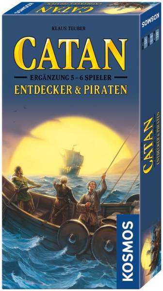 CATAN - Entdecker & Piraten Ergänzung 5/6 Spieler (deutsch)