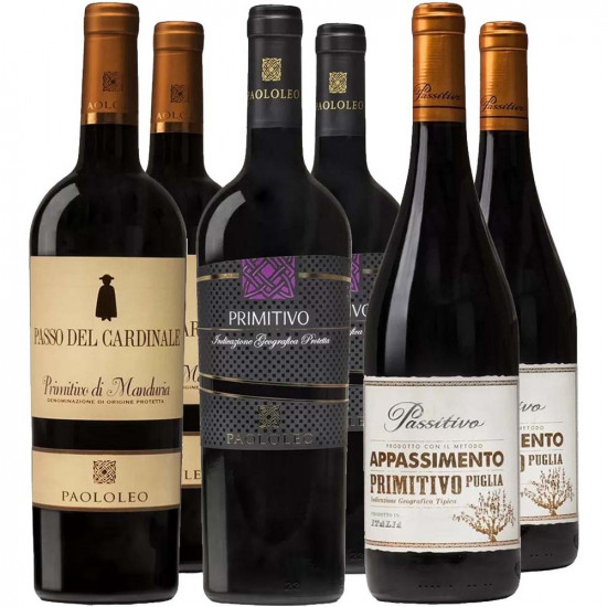 Cantine Paololeo Primitivo-Paket - Cantine Paololeo