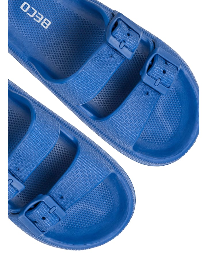 BECO the world of aquasports Dusch- & Badeschuhe Airkiss-Leisure in blau günstig kaufen