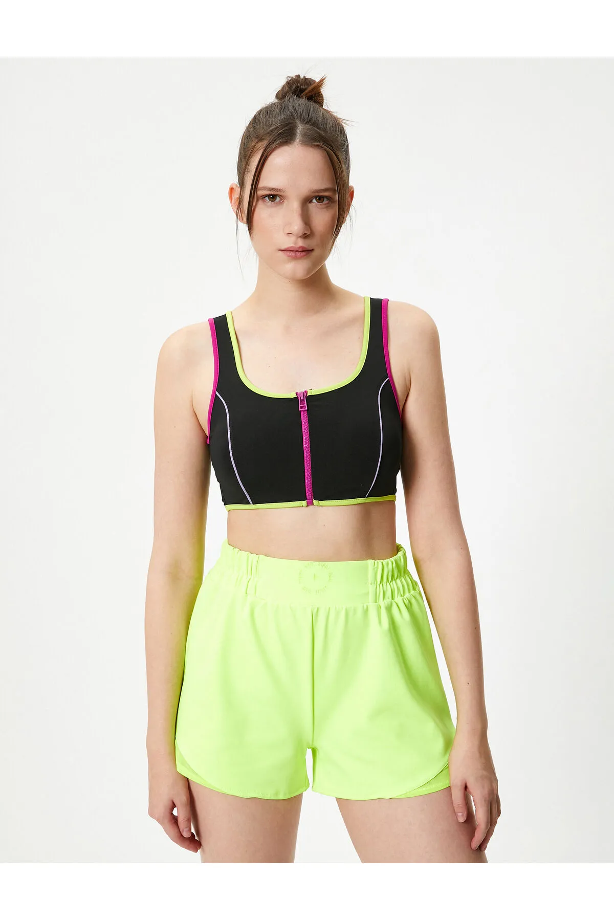 Koton  Sport-BH - Rosa - Unifarben