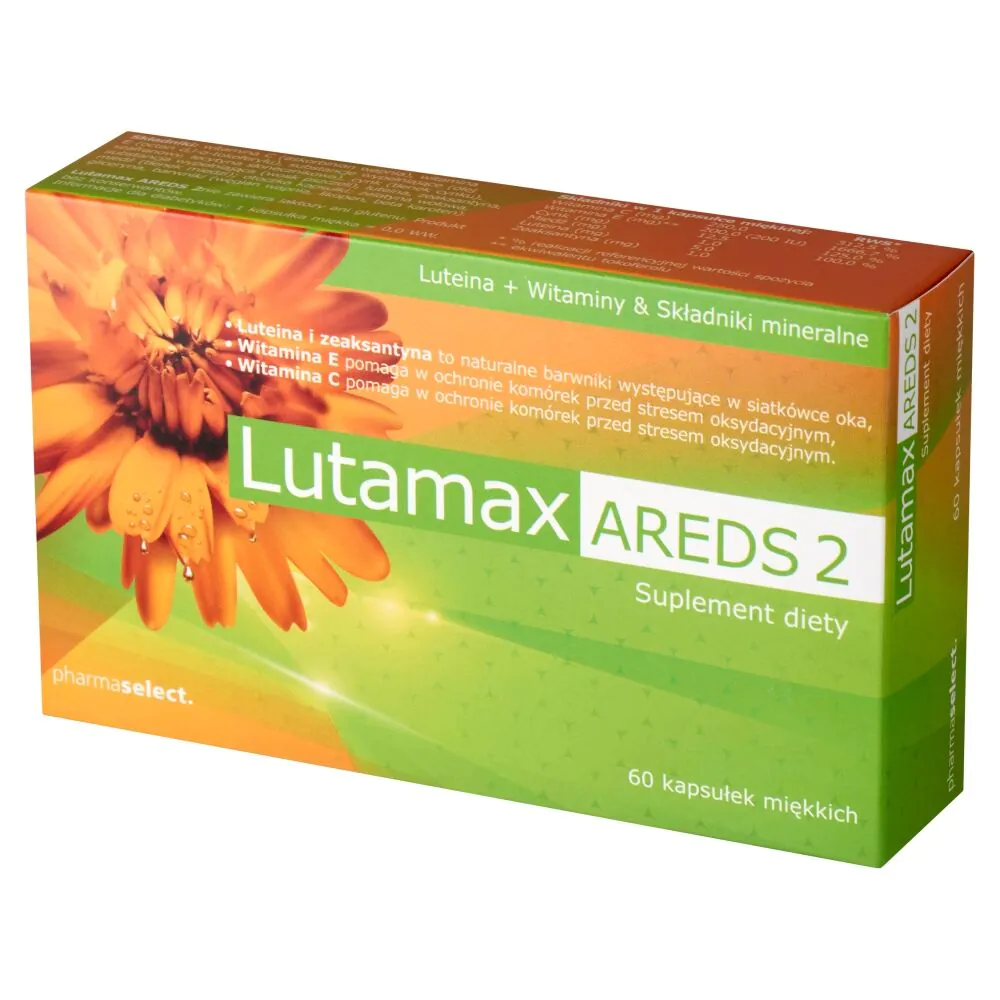 Lutamax Areds, 60 kapsler