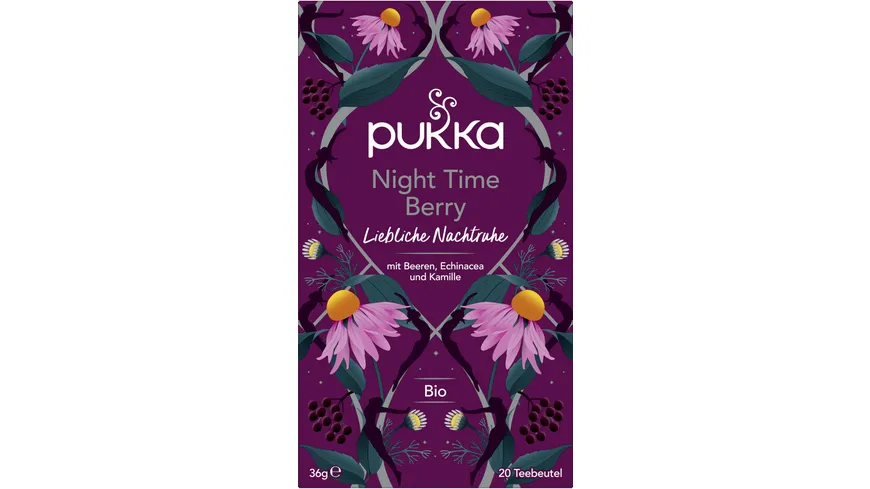 Pukka Bio-Kräutertee Night Time Berry 36 g