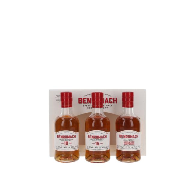 Benromach Triple Pack 0,6 l·48,5 % vol