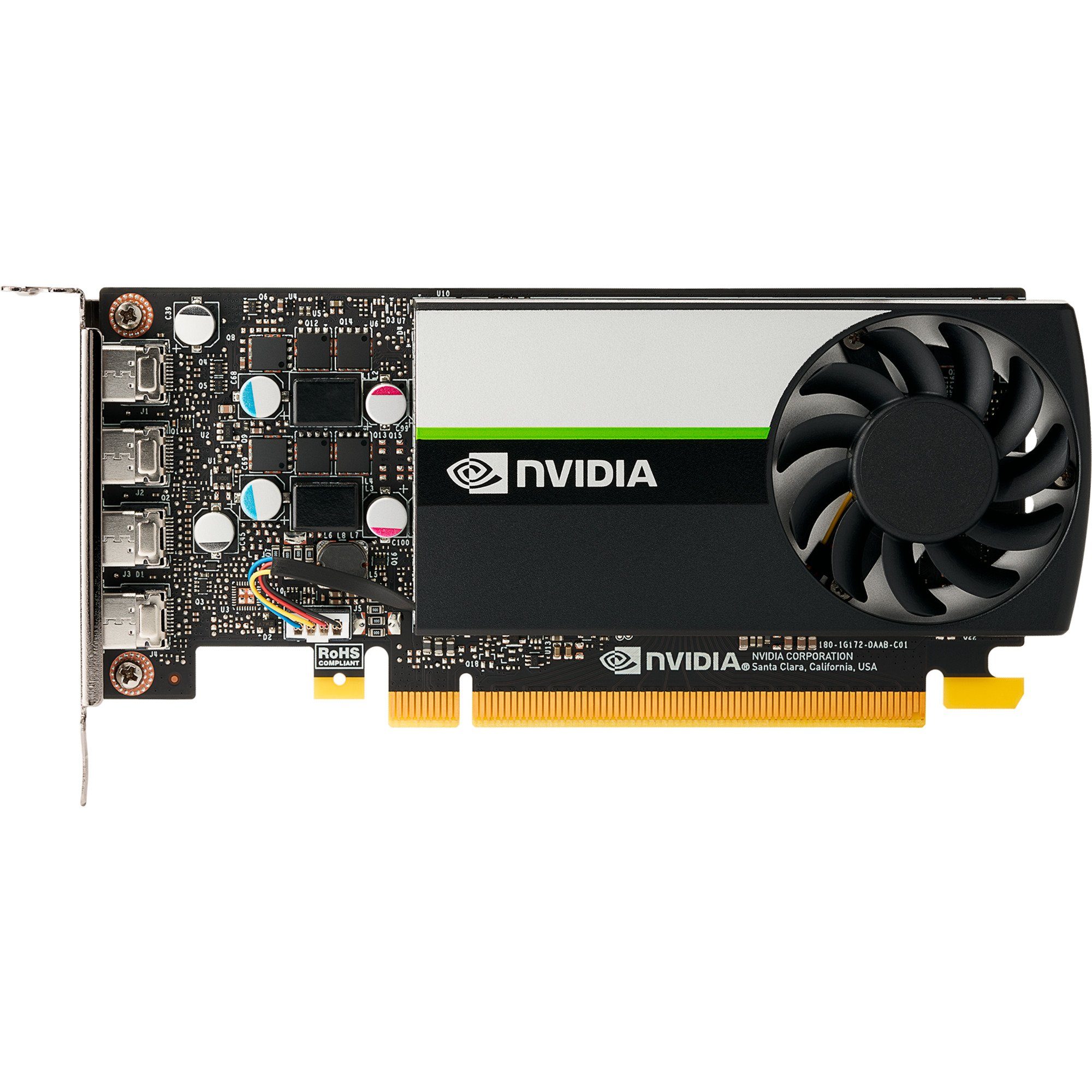 PNY PNY T1000 8GB, Grafikkarte, (4x mini-DisplayPort) Grafikkarte (8 GB)