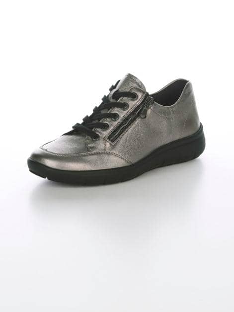 Schnürschuh mit zusätzlichem Reißverschluss