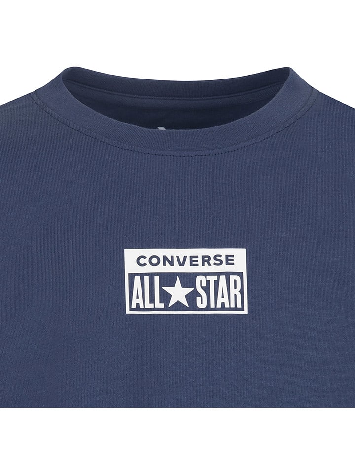 Converse Sweatshirt in Dunkelblau günstig kaufen