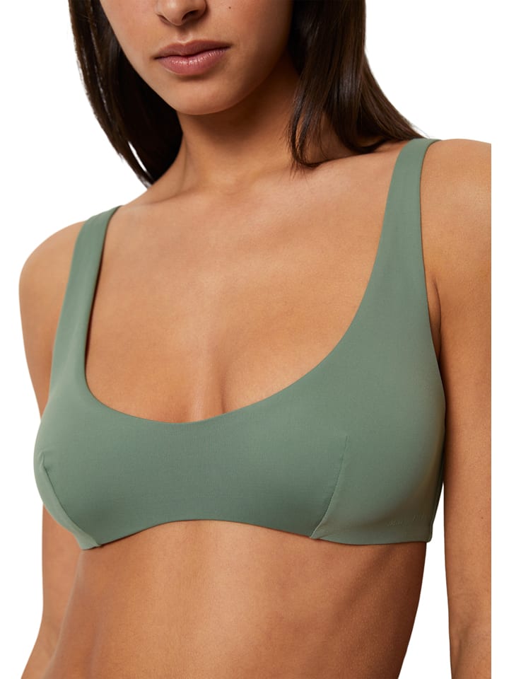 Marc O'Polo Bikini-Oberteil in Khaki günstig kaufen