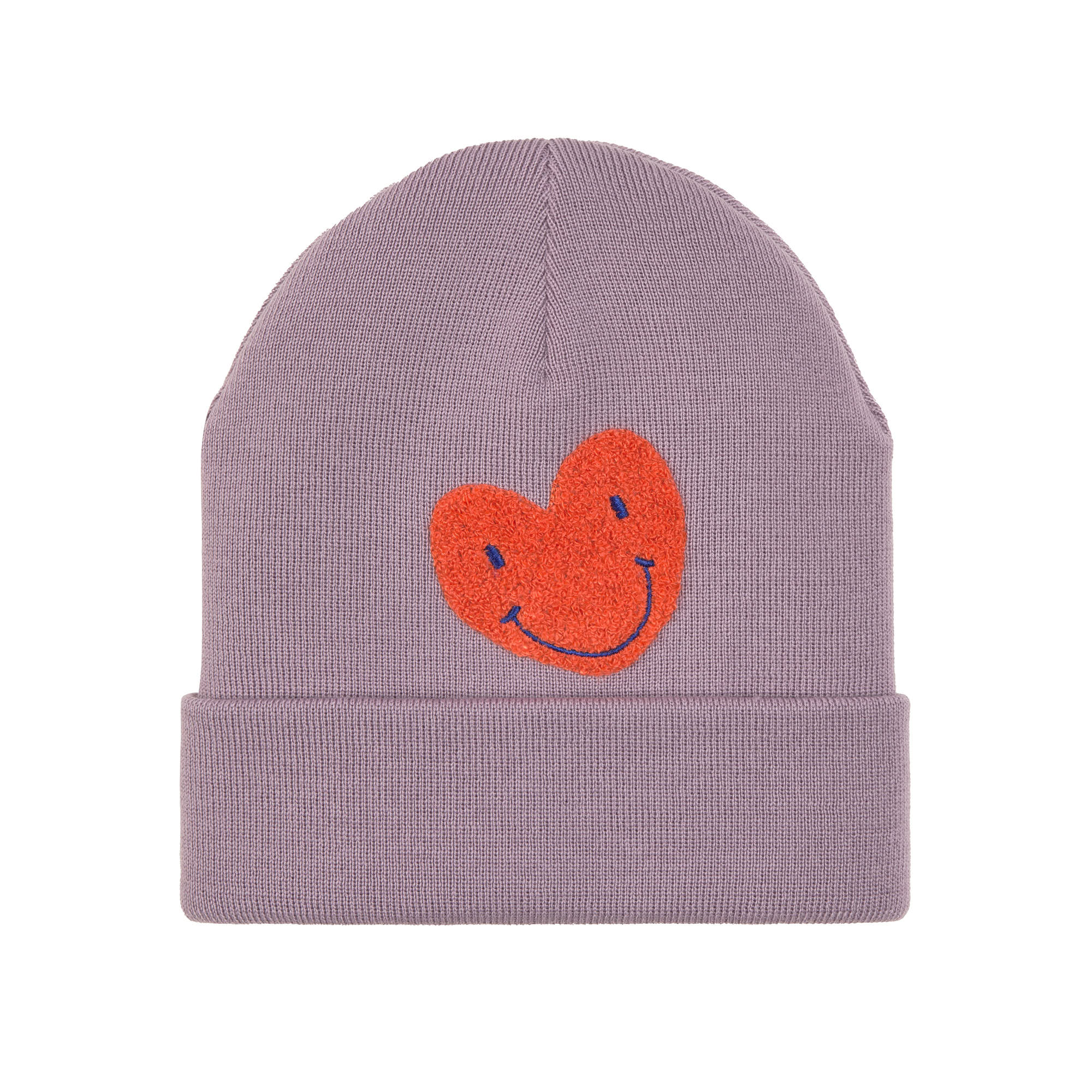 Beanie Mütze Kinder - Merino Wolle, Little Gang Lila