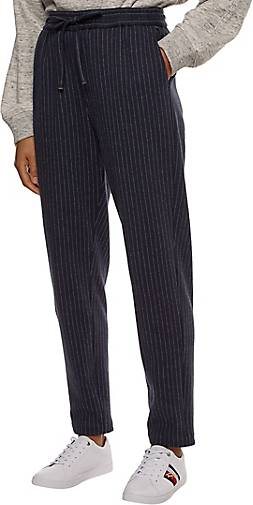 TOMMY HILFIGER Damen Schlupfhose JERSEY PINSTRIPE PULL ON PANT