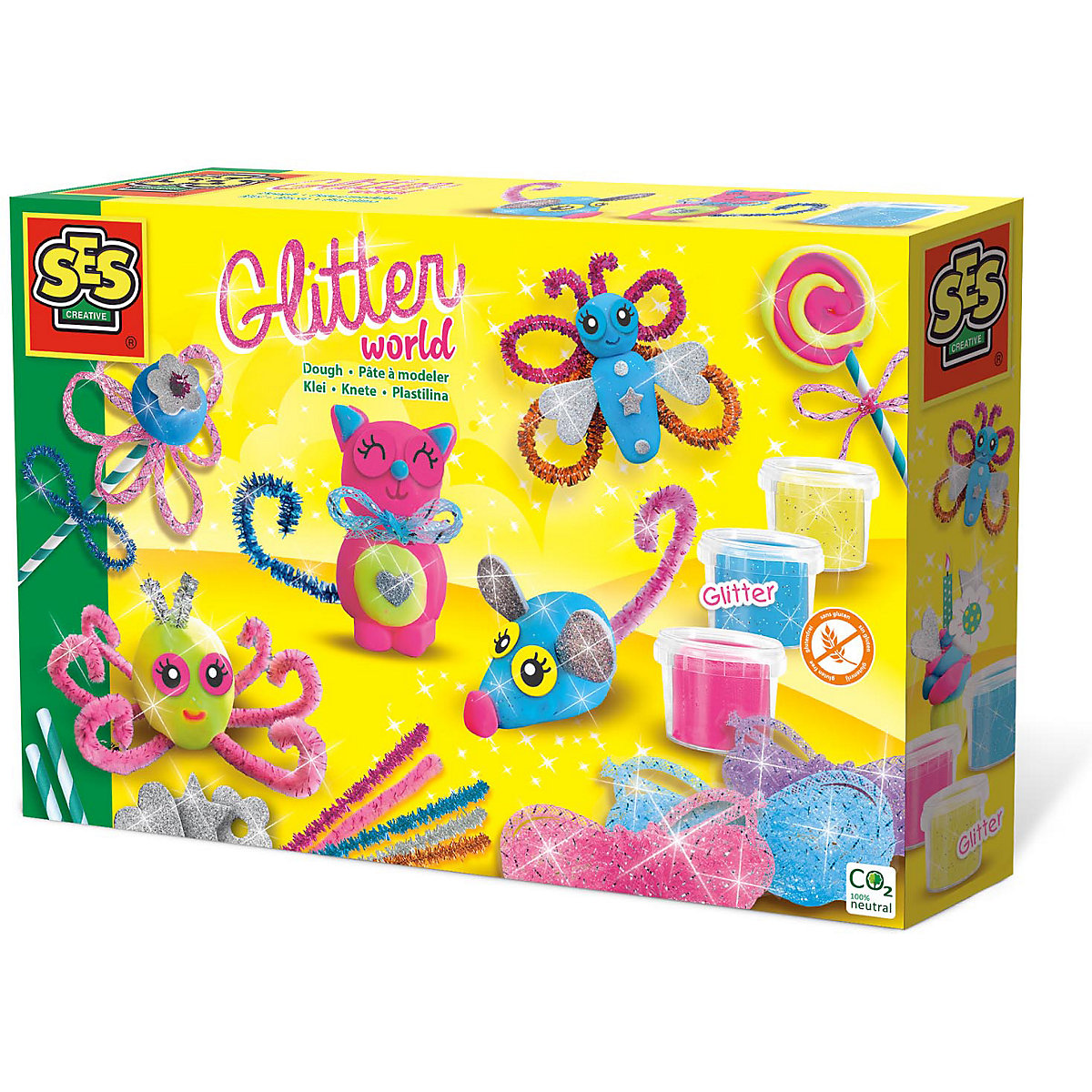 Knete - Glitzerwelt