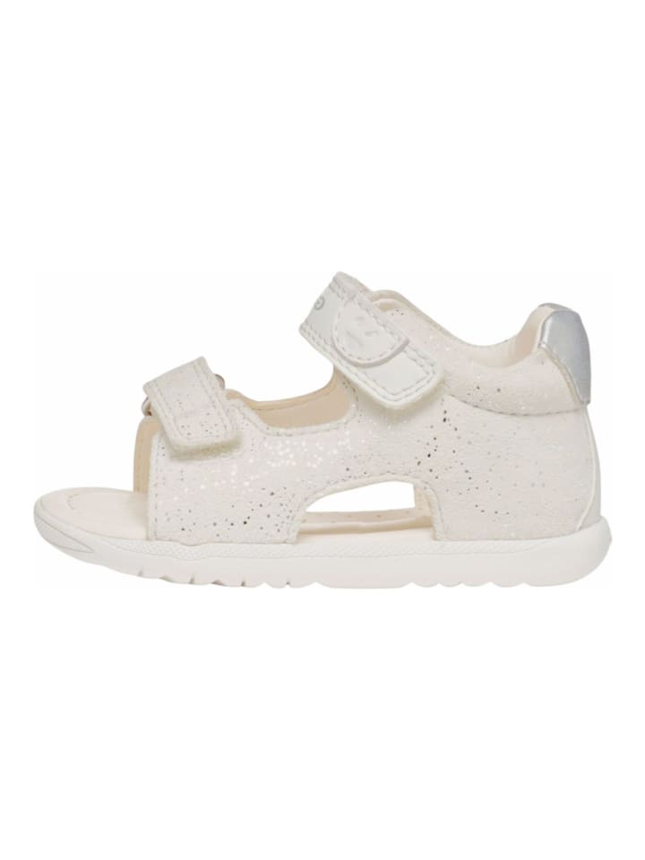 Geox Halbschuhe in Weiß/Silber günstig kaufen