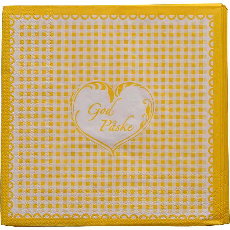Vie Home Servietter 20-pk 33x33 cm, Påske