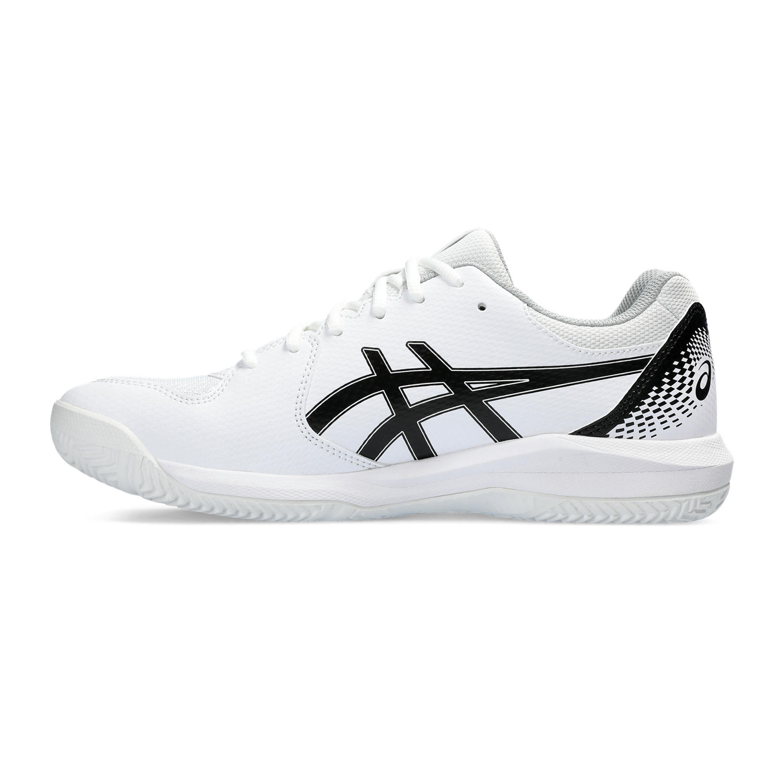 Gel-Dedicate 8 Padelschuh Herren - Weiß, Schwarz