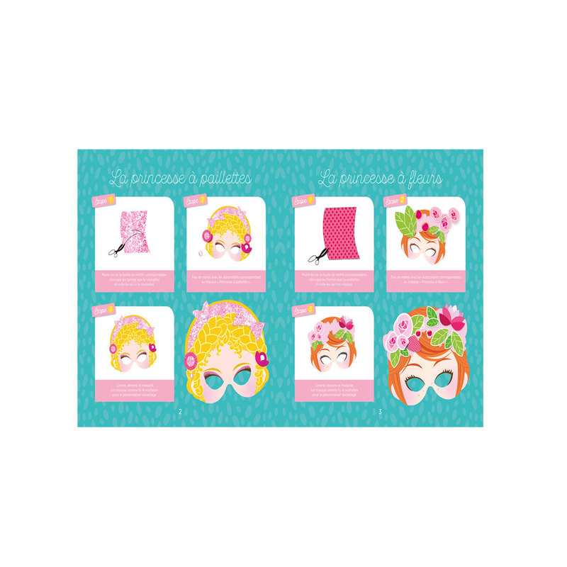 Livre Mes masques de princesses - Auzou