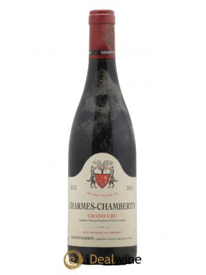Charmes-Chambertin Grand Cru Geantet-Pansiot  2013 - Lot de 1 Bouteille