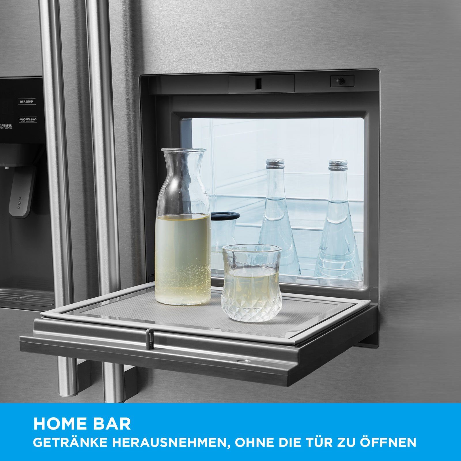 Midea Side-by-Side Serie 6 KS-EIX 6.23, 176.5 cm hoch, 89.7 cm breit