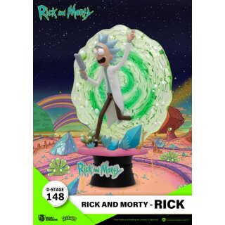 Rick & Morty D-Stage PVC Diorama - Rick