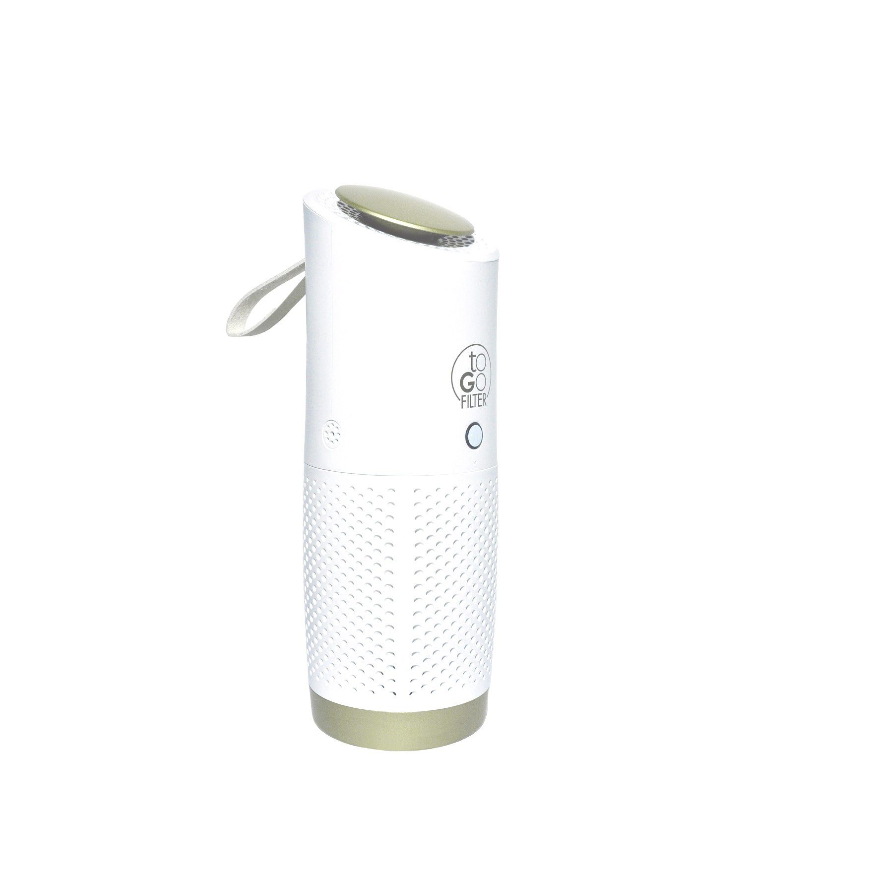 Togofilter Luftreiniger tragbar mit Akku, für 15 m² Räume, und mit ~25m3/h für das Atemumfeld ausgelegt