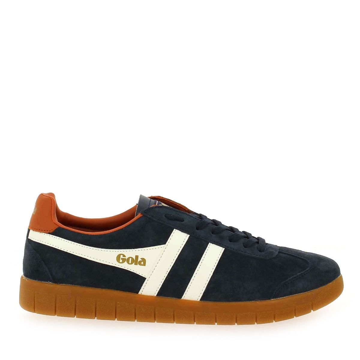 Gola  HURRICANE SUEDE CMB046 - Marine écru