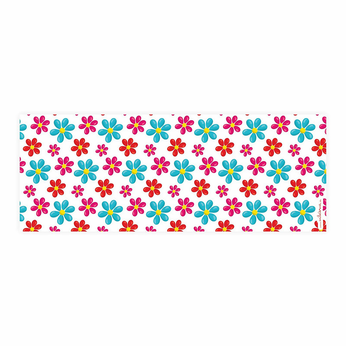 Stiftebecher Blumem rot/blau - Kinder Stifteköcher Stiftehalter Stifteköcher