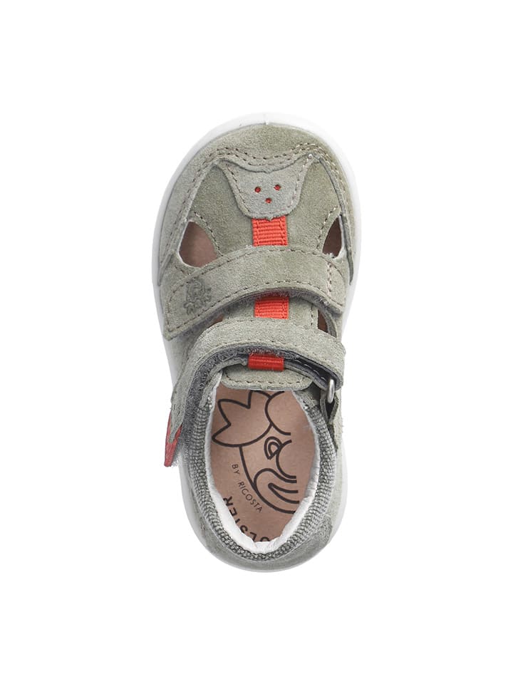 PEPINO Leder-Halbsandalen in Grau günstig kaufen