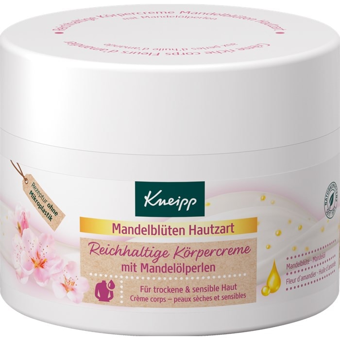 Reichhaltige Körpercreme Mandelblüten Hautzart